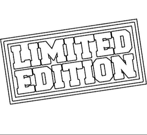 Limited Edition Decal