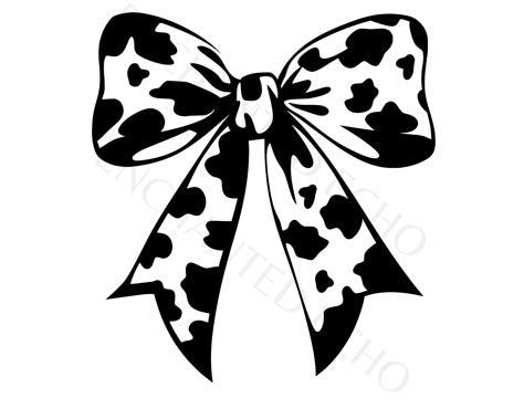 Cow Bow Decal