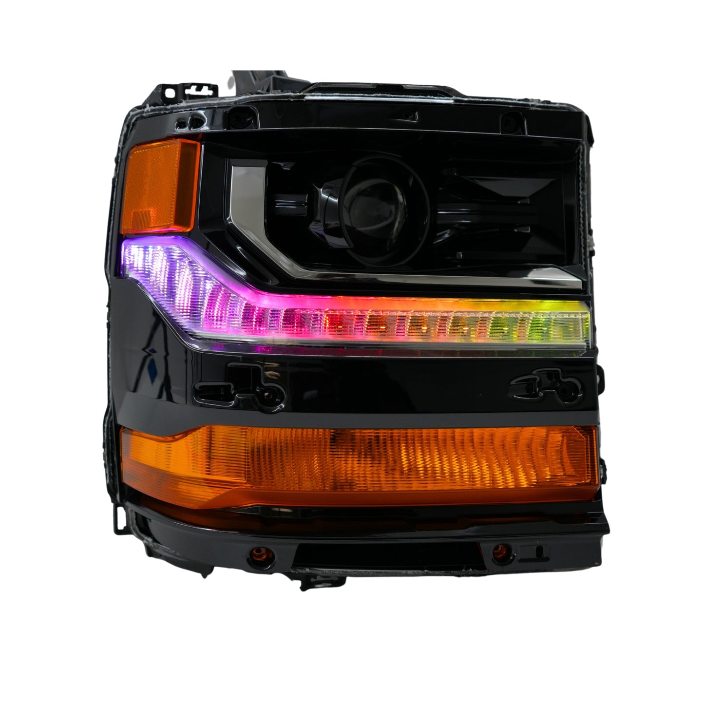 Chevrolet Silverado Multicolor Flow Series DRL Boards (2016-2018)