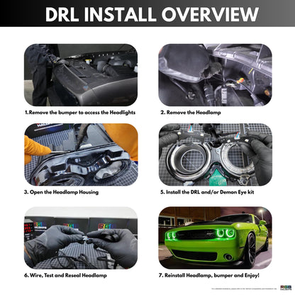 Dodge Challenger RGBW DRL Boards (2015-2023)