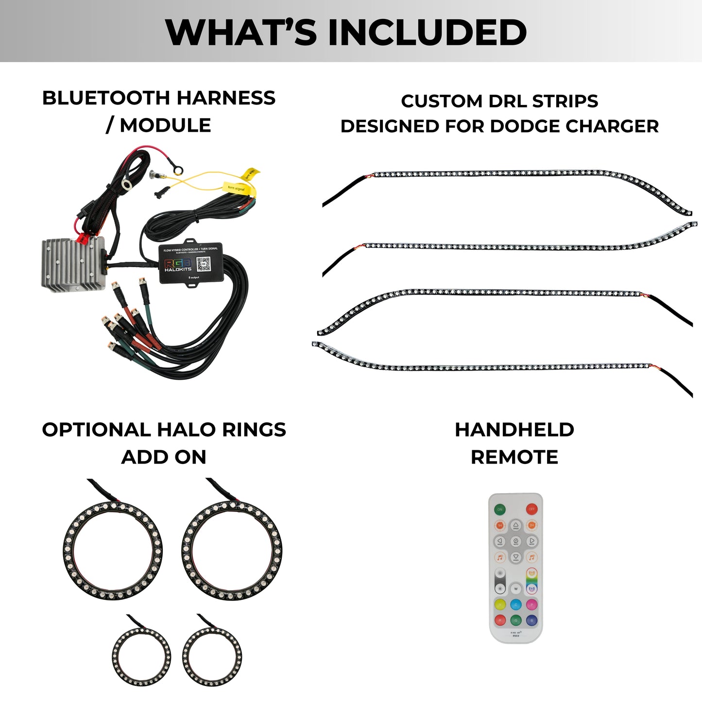 Dodge Charger Flow Series DRL Boards (2015-2023)