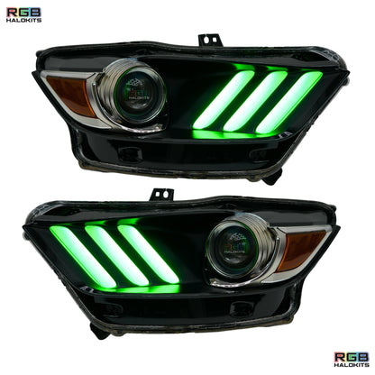Ford Mustang Multicolor Flow Series DRL Boards (2015-2017)