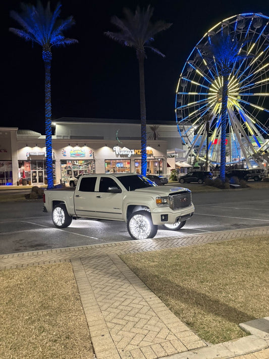 10 row outside wheel light