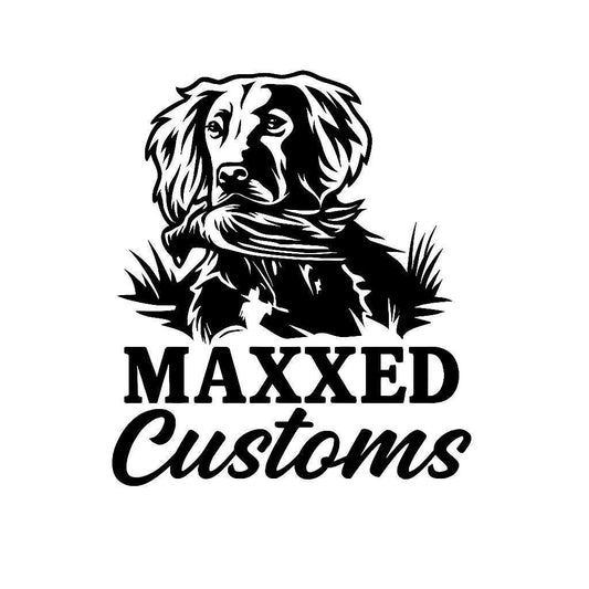 Maxxed Customs Bird-dog decal