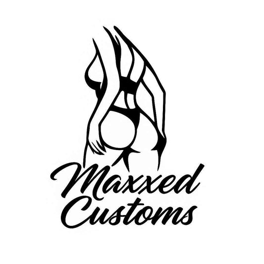 Maxxed Customs Bikini Girl Decal