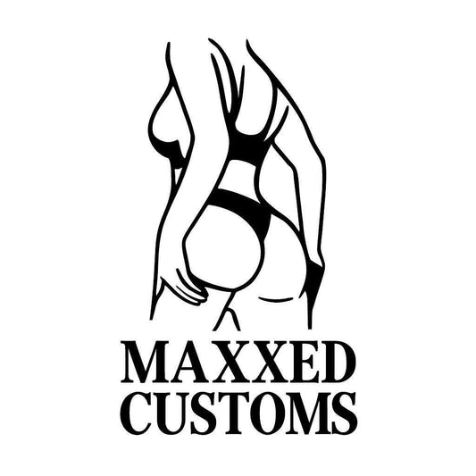Maxxed Customs Bikini GIrl Decal v2