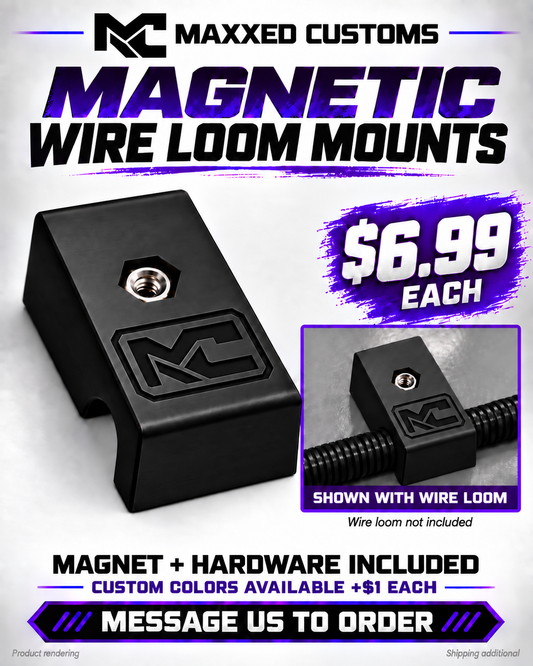 Magnetic Wire Loom Mounts