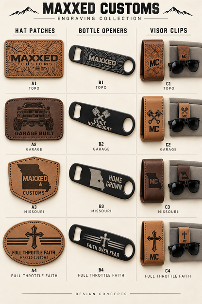 Engraved Bottle Openers