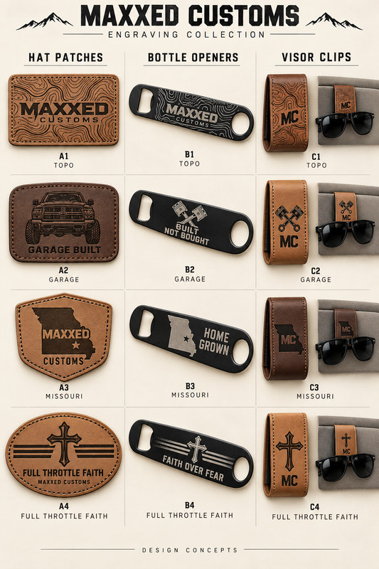 Engraved Bottle Openers