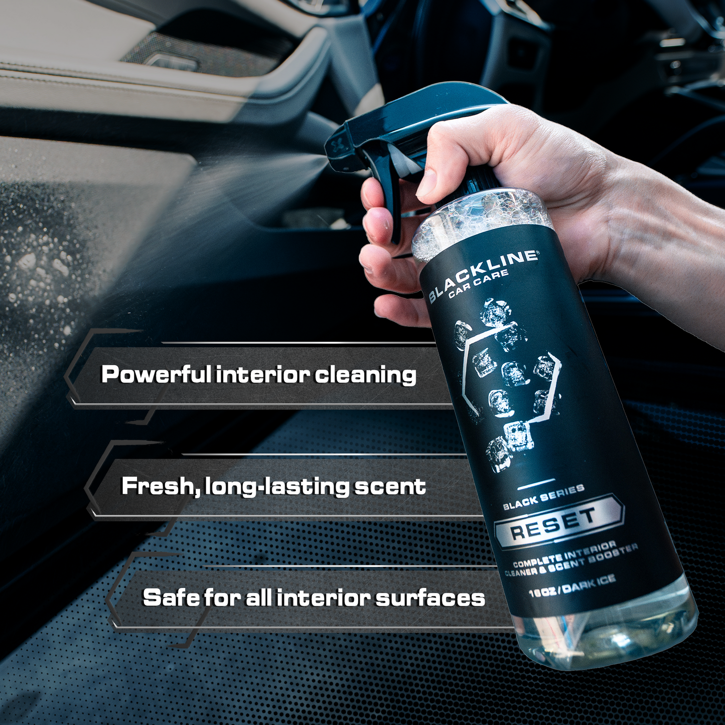 BLACKLINE® RESET INTERIOR CLEANER & SCENT BOOSTER
