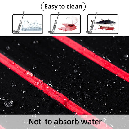 Boat Flooring EVA Foam Boat Decking Faux Teak Marine Flooring Marine Mat Sheet for Motorboat RV Yacht Kayak Surfboard