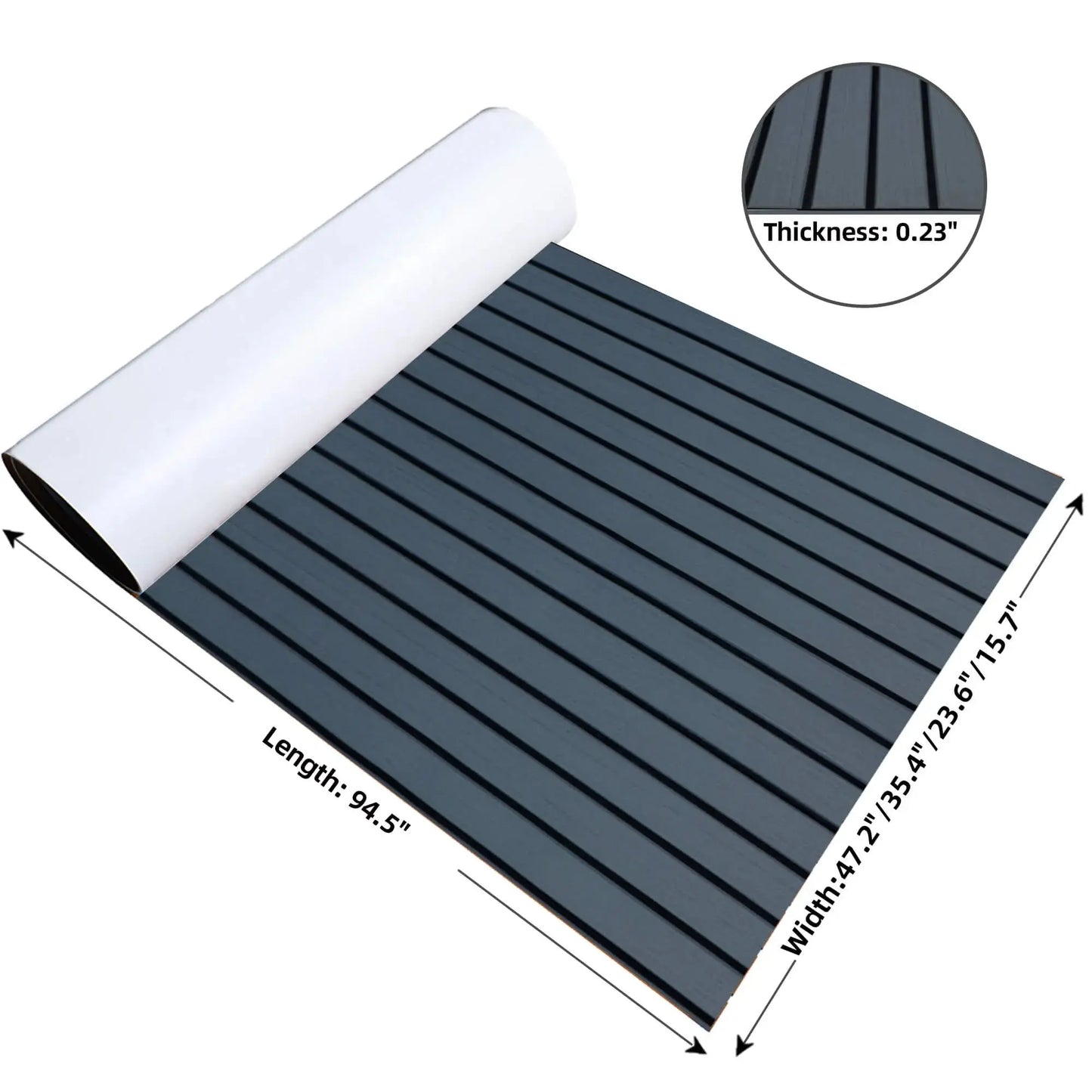 Boat Flooring EVA Foam Boat Decking Faux Teak Marine Flooring Marine Mat Sheet for Motorboat RV Yacht Kayak Surfboard