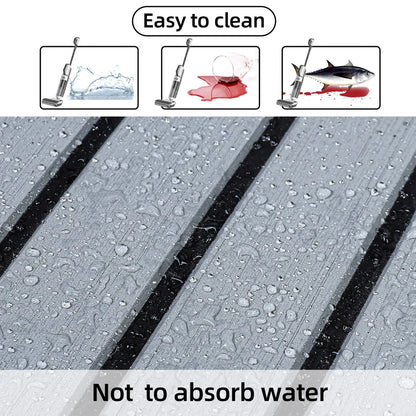 Boat Flooring EVA Foam Boat Decking Faux Teak Marine Flooring Marine Mat Sheet for Motorboat RV Yacht Kayak Surfboard