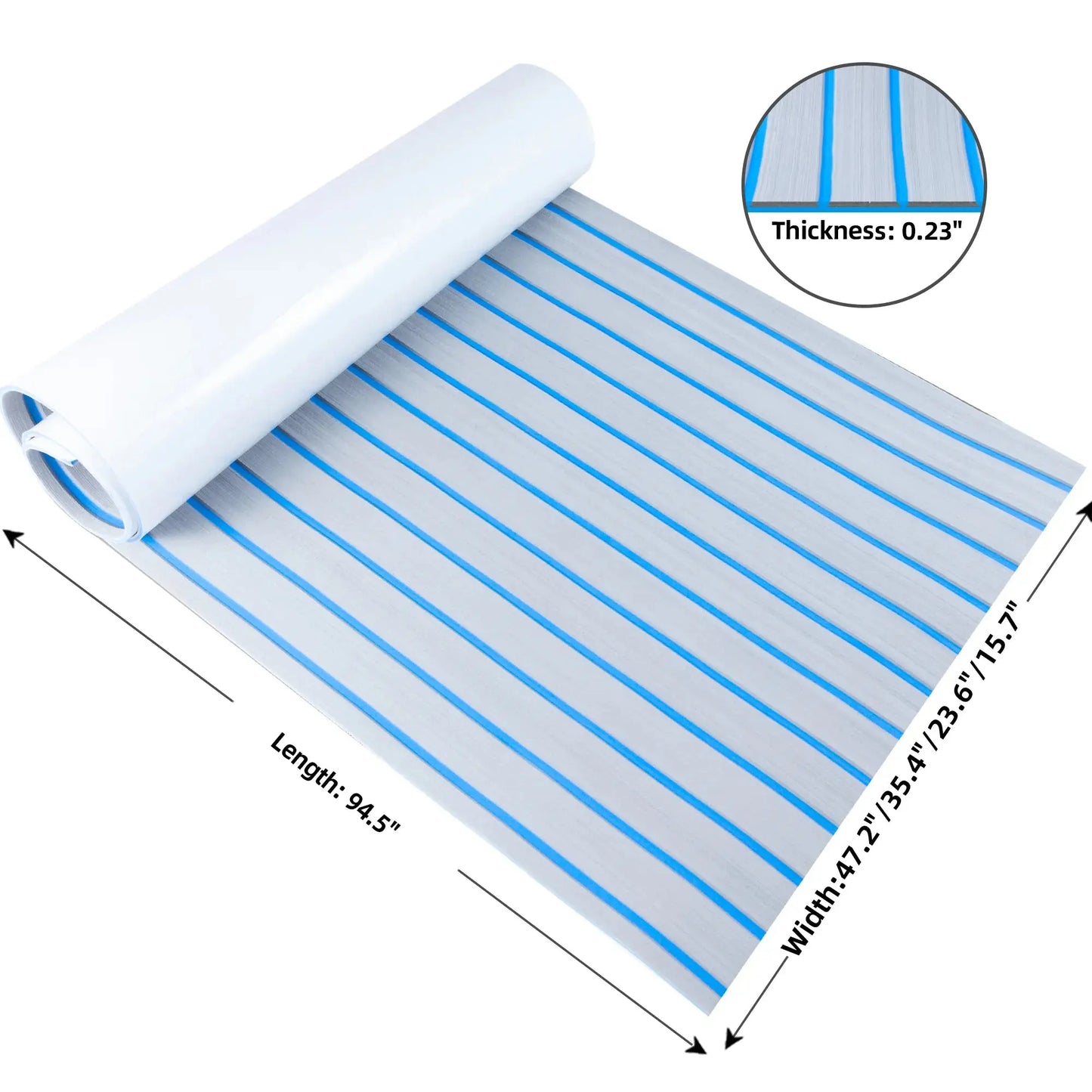 Boat Flooring EVA Foam Boat Decking Faux Teak Marine Flooring Marine Mat Sheet for Motorboat RV Yacht Kayak Surfboard