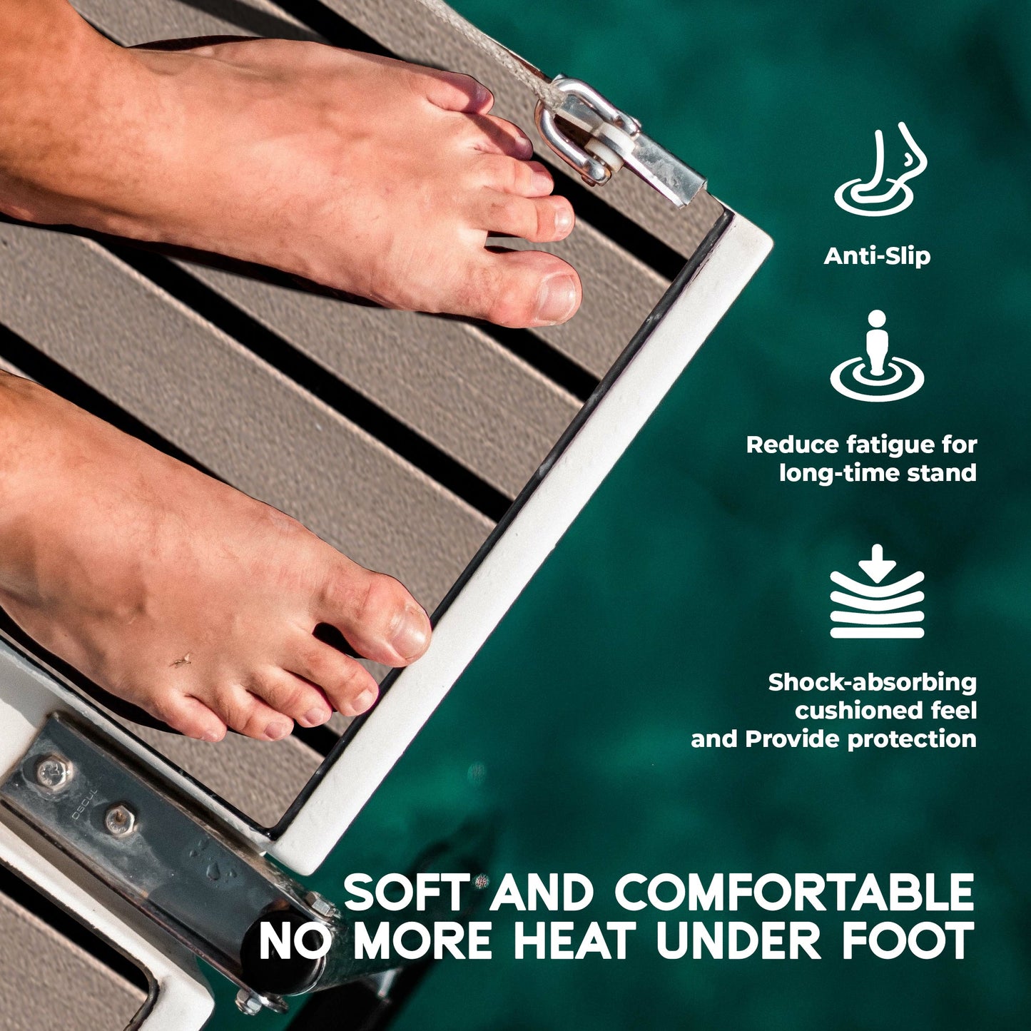 Boat Flooring EVA Foam Boat Decking Faux Teak Marine Flooring Marine Mat Sheet for Motorboat RV Yacht Kayak Surfboard