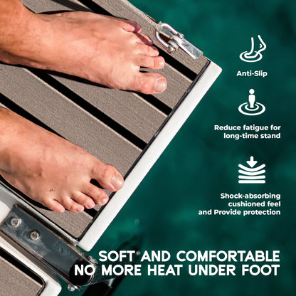 Boat Flooring EVA Foam Boat Decking Faux Teak Marine Flooring Marine Mat Sheet for Motorboat RV Yacht Kayak Surfboard