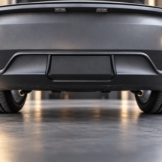 Custom Decorative Hitch Access Cover — concept rendering; final product made to confirmed specifications