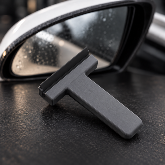 Custom Side Mirror Mini Squeegee