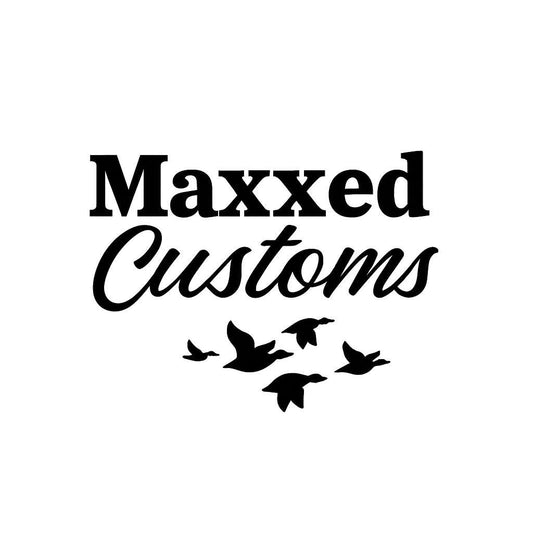 Maxxed Customs Bird Decal
