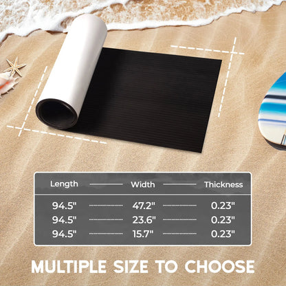 Boat Flooring EVA Foam Boat Decking Faux Teak Marine Flooring Marine Mat Sheet for Motorboat RV Yacht Kayak Surfboard