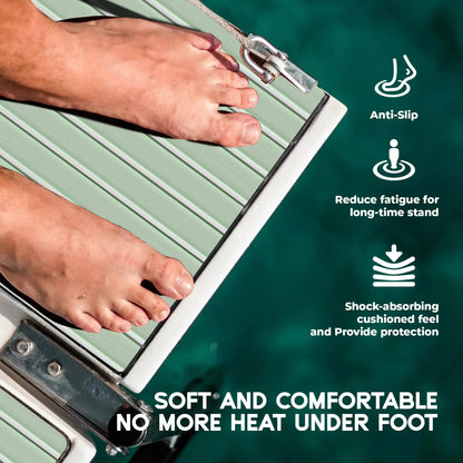 Boat Flooring EVA Foam Boat Decking Faux Teak Marine Flooring Marine Mat Sheet for Motorboat RV Yacht Kayak Surfboard