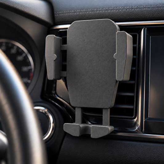 Custom Vehicle Phone Cradle — concept rendering; final product made to confirmed specifications